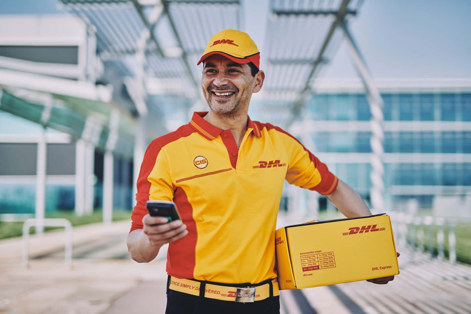DHL courrier